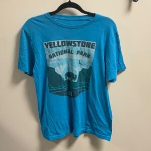 Yellowstone National Park Blue T-Shirt